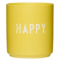 DESIGN LETTERS Becher Favourite Happy yellow