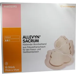 Smith & Nephew Allevyn Sacrum klein 17 x 17 cm Wundverband 10 St.