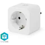 Nedis WLAN Smart-Stecker, 3680W, Typ F, Smart-Steckdose (WIFIP121FWT)