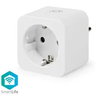 Nedis WLAN Smart-Stecker, 3680W, Typ F, Smart-Steckdose (WIFIP121FWT)