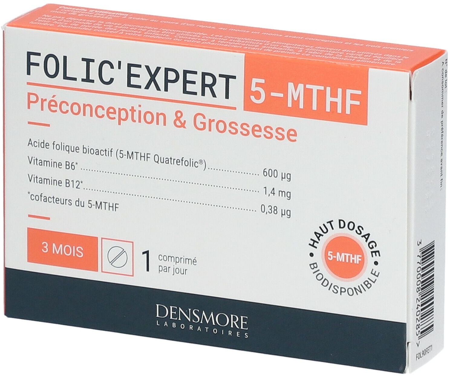 Folic'Expert 5-MTHF 90 pc(s) comprimé(s)