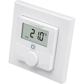 eQ-3 Homematic IP Wandthermostat mit Luftfeuchtigkeitssensor 6 St. Weiß