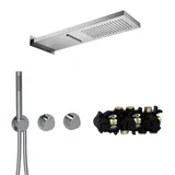 Herzbach MODUL7 Duschsystem T-MU2 mit Thermostat Chrom 70.703711.1.01