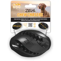 ZEUS ChewChasers Rugby Ball Ø 12,5 cm Schwarz