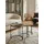 KADIMA DESIGN Eleganter Satztisch Metall Rund, 3er Set, Aluminium Gold/Schwarz