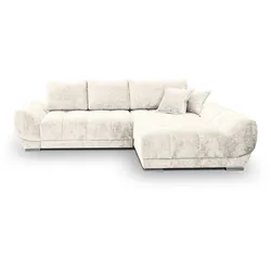 Ecksofa Violet Stoff Beige