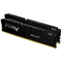 Kingston FURY Beast schwarz DIMM Kit 32GB, DDR5-4800, CL38-38-38,