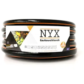 Tams Nyx Gartenschlauch 20 m schwarz/orange