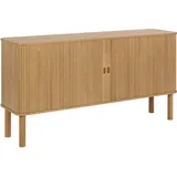 ebuy24 Actona Sideboard Langley Holz Braun Eiche