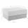 Collection AB Hocker Paris Kunstleder 92 x 42 x 70 cm Silber
