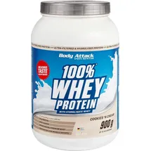 Body Attack 100% Whey Protein Kekse Pulver 900 g