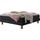 Hasena Boxspringbett 140-180 cm braun / Dunkelgrau, Liegefläche:140 x 200 cm, Topper:Superio-Topper
