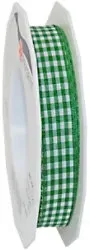 PRAESENT Motivband 6191520-607 Grün, Weiß 15 mm x 20 m 2 Stück