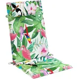 vidaXL, Sitzkissen, Gartenstuhlauflage für Hochlehner (120 x 50 cm)