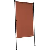 Angerer Seitenmarkise 150 x 275 cm Braun Polyacryl