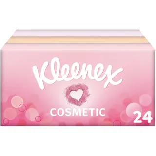 Kleenex Cosmetic Kosmetiktücher-Box extra-weich 3-lagig 24 x 80 Tücher