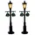Lemax - Old English Lamp Post Set OF 2, Alten Englischen Lampenpfosten Für Weihnachtsdorf