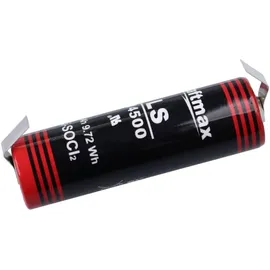 XCell Kraftmax Lithium 3,6V Batterie LS14500 AA - Zelle mit U-Lötfahne