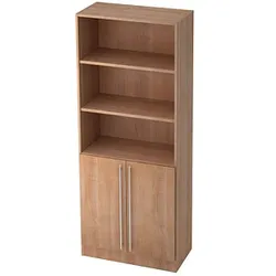 HAMMERBACHER Regalschrank 7700 RE, V7700/N/N/RE nussbaum 80,0 x 42,0 x 200,4 cm