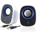 Eminent 2.0 Stereo-Lautsprecherset für PC und Laptop, USB-betrieben