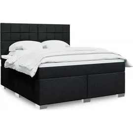 vidaXL Boxspringbett 180 x 200 cm Schwarz