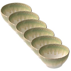 6 HEART & SOUL Schalen Perfect Match Thyme hellgrün 14,0 cm