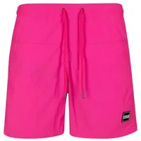 URBAN CLASSICS Block Swim Shorts Badehose neonpink 4XL