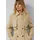 s.Oliver Regular Fit Trenchcoat aus Baumwoll-Lyocell-Mix, beige 34
