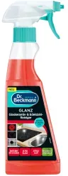 Dr. Beckmann Glaskeramik & Edelstahl-Glanzreiniger, Küchenreiniger für schnelle Reinigung und streifenfreien Glanz, 250 ml - Flasche