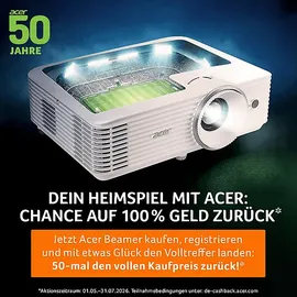 Acer H6556i Full HD Weiß