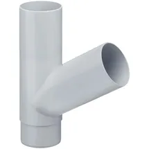 Inefa Abzweiger Fallrohr 60 Grad PVC DN 75/75 Grau