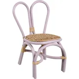 Beliani Kindersessel DESIMI Rattan 0 x 0 x 0 cm lila