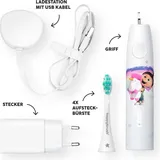 happybrush ECO VIBE KIDS Agnes + 3 Refills weiß