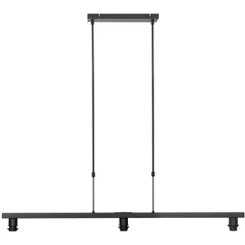 Steinhauer Hängeleuchte Esszimmerlampe Pendelleuchte schwarz 3-Flammig E27 Küchenlampe weiß