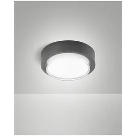 Fabas Luce Owen 1 LED Aluminium schwarz