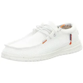 Fusion Mokassins Schnürschuhe Herren, Weiß 43 EU