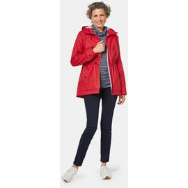 GOLDNER Regenmantel Damen Rot 44