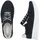 Rieker Plateau-Sneaker Blau/Silber 42