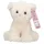 DEPESCHE TOPModel Plüsch Katze weiß 16 cm