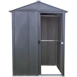 SPACEMAKER Metallgerätehaus 5x4 1,45 x 1,17 m grau