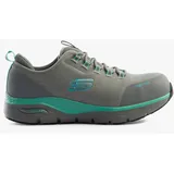 SKECHERS Damen Arch Fit Sr Ebinal Brandschutzstiefel, Grau Aqua, 40 EU