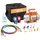 Vevor Vakuumpumpe mit Manometer, 3,5 CFM 99 L/min, 180 W 1-stufige Drehschieber-Unterdruckpumpe, Vacuum Pump Kit für R134a, R22, R410a, R1234YF & R32, mit Tragetasche für Kfz-Klimaanlagen