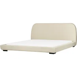 Wasserbett Stoff ROISEL 180 x 200 cm Hellbeige