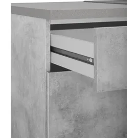 WIHO KÜCHEN Küchenzeile Cali 160 cm grau