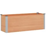 vidaXL Hochbeet 150 x 50 x 54 cm Braun