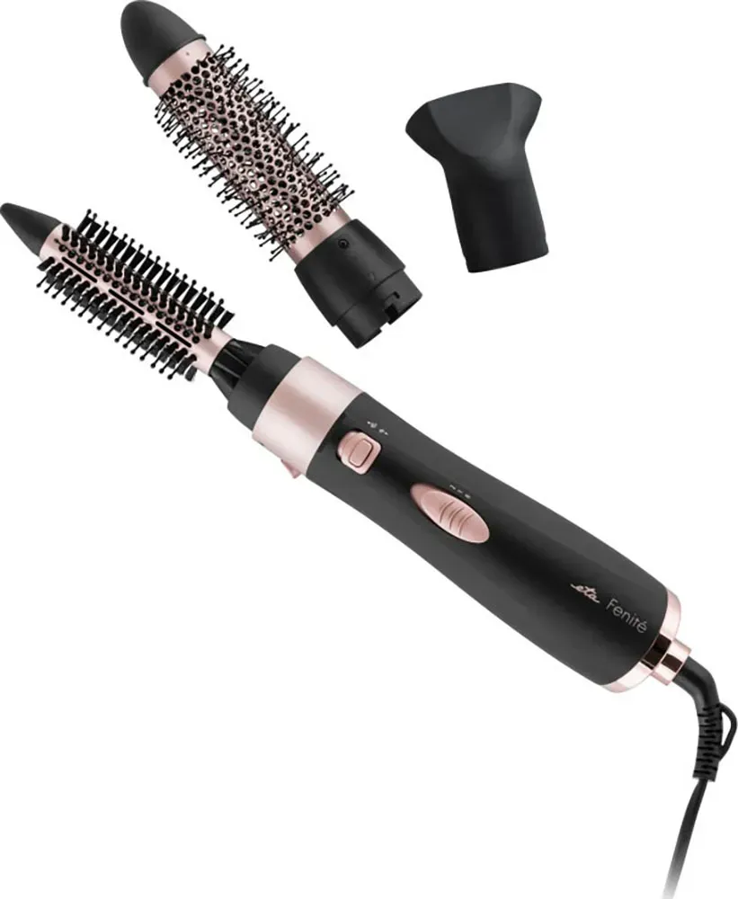 Multihaarstyler »Fenite Black Edition 432190010«, 4 Aufsätze, 3 zusätzliche Aufsätze für den perfekten Look, 40239559-0 pink