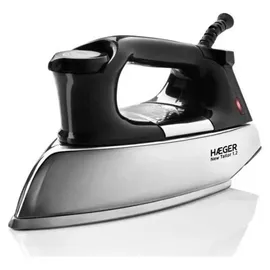 Haeger DI-120.001B Dampfbügeleisen Schwarz/Silber