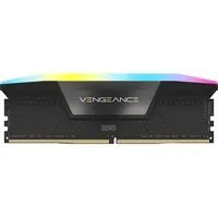 Corsair Vengeance RGB schwarz DIMM Kit 192GB, DDR5-5200, CL38-38-38-84,