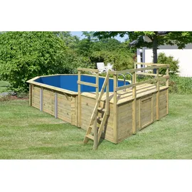 Karibu Pool Modell 4 Variante B 400 x 610 cm