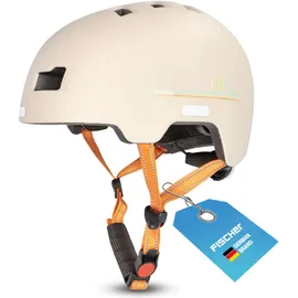 Fischer Fahrradhelm BMX Plus Power S/M weiß